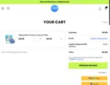 WELCOME10 coupon verification screenshot