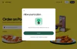 Postmates coupon verification screenshot