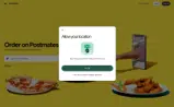 Postmates coupon verification screenshot