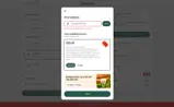 Postmates coupon verification screenshot