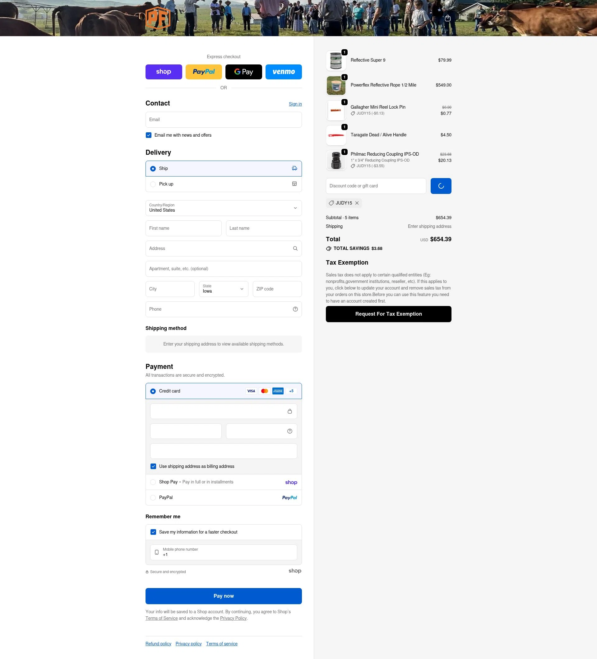 Powerflex checkout page showing Powerflex promo code box | Screenshot taken by SimplyCodes community member on Jan 29, 2026