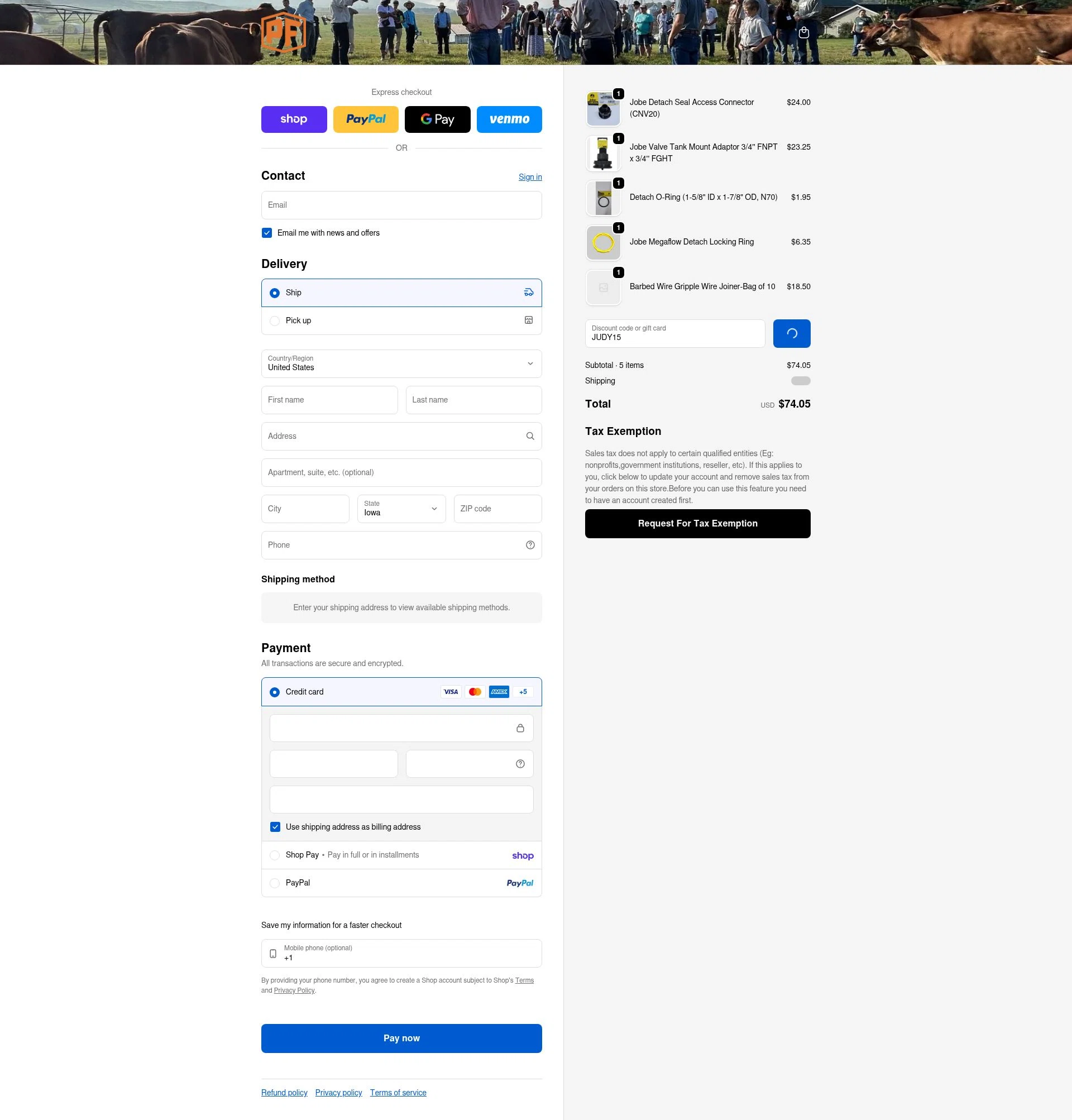 Powerflex checkout page showing Powerflex promo code box | Screenshot taken by SimplyCodes community member on Feb 6, 2026