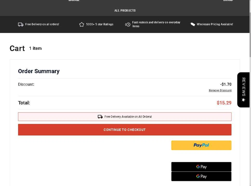 Power Oil Center checkout page showing Power Oil Center promo code box | Screenshot taken by SimplyCodes community member on Aug 22, 2025