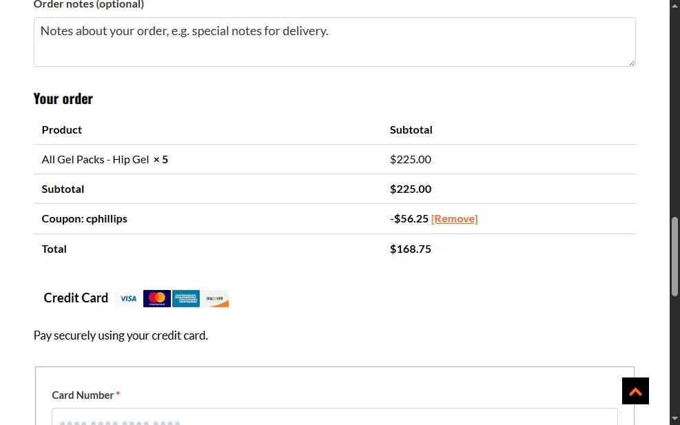 PowerPlay checkout page showing PowerPlay promo code box | Screenshot taken by SimplyCodes community member on Apr 20, 2025