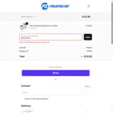 WELCOME15 coupon verification screenshot
