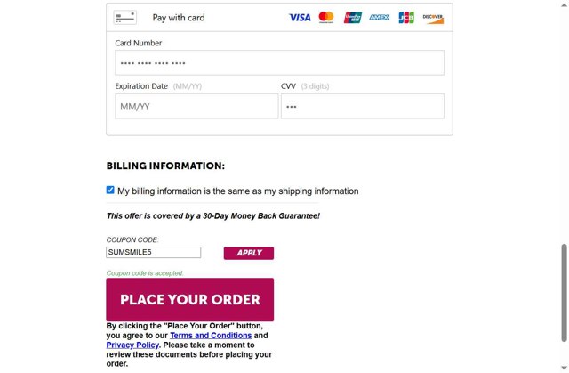Power Swabs checkout page showing Power Swabs coupon code box | Screenshot taken by SimplyCodes community member on Aug 5, 2025