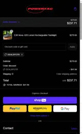 DEALSPOTR coupon verification screenshot