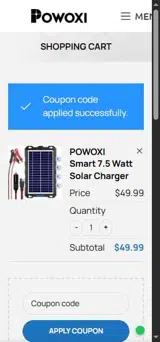 probablefinch coupon verification screenshot