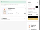 PRADA BEAUTY coupon verification screenshot