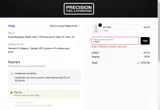 TTH25 coupon verification screenshot