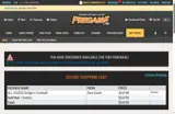 Pregame coupon verification screenshot