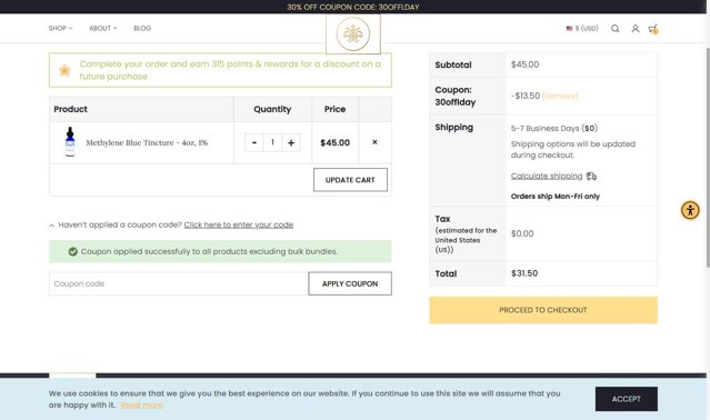 Premium Jane checkout page showing Premium Jane coupon code box | Screenshot taken by SimplyCodes community member on Sep 2, 2025