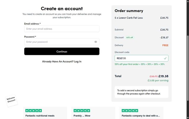 Prep Kitchen checkout page showing Prep Kitchen discount code box | Screenshot taken by SimplyCodes community member on Aug 28, 2025