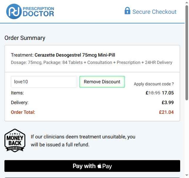 Prescription Doctor checkout page showing Prescription Doctor discount code box | Screenshot taken by SimplyCodes community member on May 27, 2025