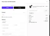 Preservation Hall coupon verification screenshot