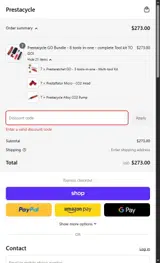 GCGRANT035 coupon verification screenshot