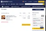 Presto Music coupon verification screenshot