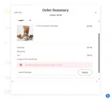 HAPPYHOG26 coupon verification screenshot