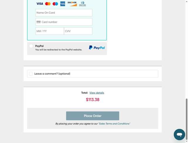 Prilla checkout page showing Prilla coupon code box | Screenshot taken by SimplyCodes community member on Jul 8, 2025