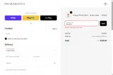 PRIMA10 coupon verification screenshot
