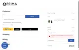 HOLIDAYCARTS coupon verification screenshot
