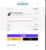 MEMORIALDAYSAVE18 coupon verification screenshot