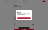 CFC20 coupon verification screenshot