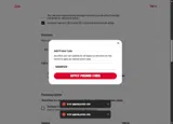 SQUARES20 coupon verification screenshot