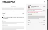 Princess Polly AU coupon verification screenshot