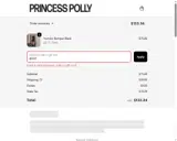 Princess Polly AU coupon verification screenshot