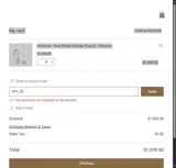 VIV_30 coupon verification screenshot