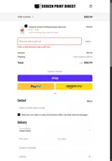 PRINTOBER25 coupon verification screenshot