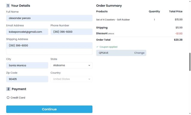 Printicular checkout page showing Printicular coupon code box | Screenshot taken by SimplyCodes community member on Jul 15, 2025