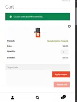 dqwdxsxqwwq coupon verification screenshot