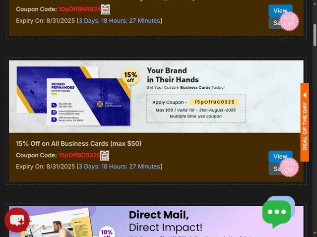 PrintPapa checkout page showing PrintPapa coupon code box | Screenshot taken by SimplyCodes community member on Aug 28, 2025