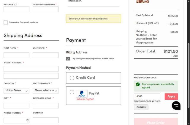 Prints of Love checkout page showing Prints of Love discount code box | Screenshot taken by SimplyCodes community member on Aug 30, 2025