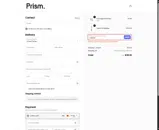 Prism coupon verification screenshot