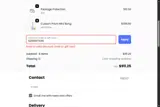 Prism coupon verification screenshot