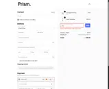 Prism coupon verification screenshot