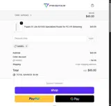 PrismXR coupon verification screenshot