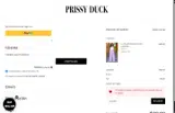 Prissy Duck coupon verification screenshot