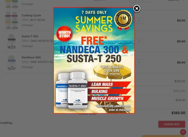 ProAnabolics.com checkout page showing ProAnabolics.com promo code box | Screenshot taken by SimplyCodes community member on Jun 4, 2025