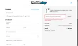 Probikeshop coupon verification screenshot