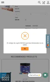 Pro Cannabis coupon verification screenshot