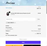 WELCOME015 coupon verification screenshot