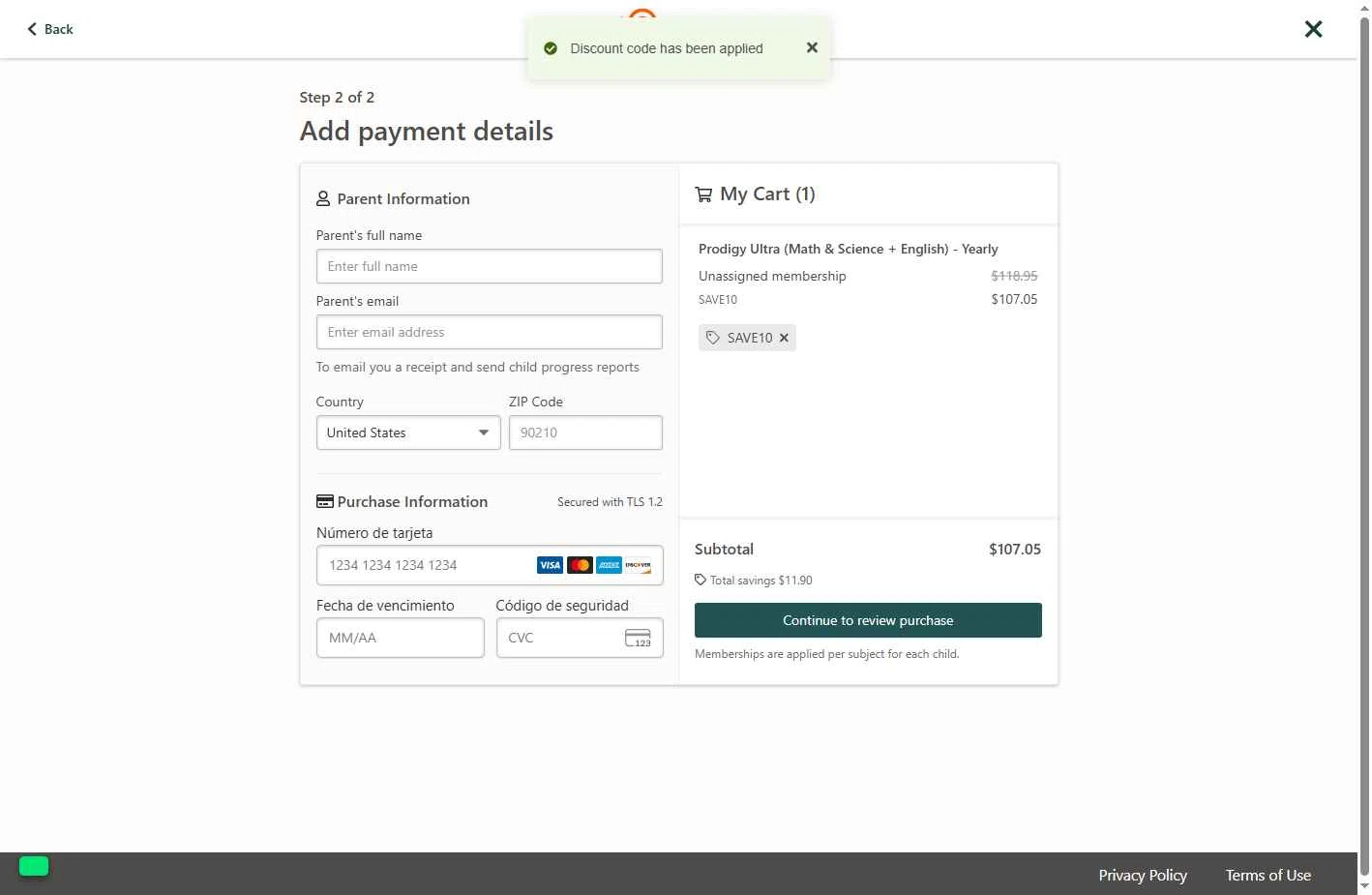 Prodigy Promo Codes - 10% Off (2 Verified) Jan 2026