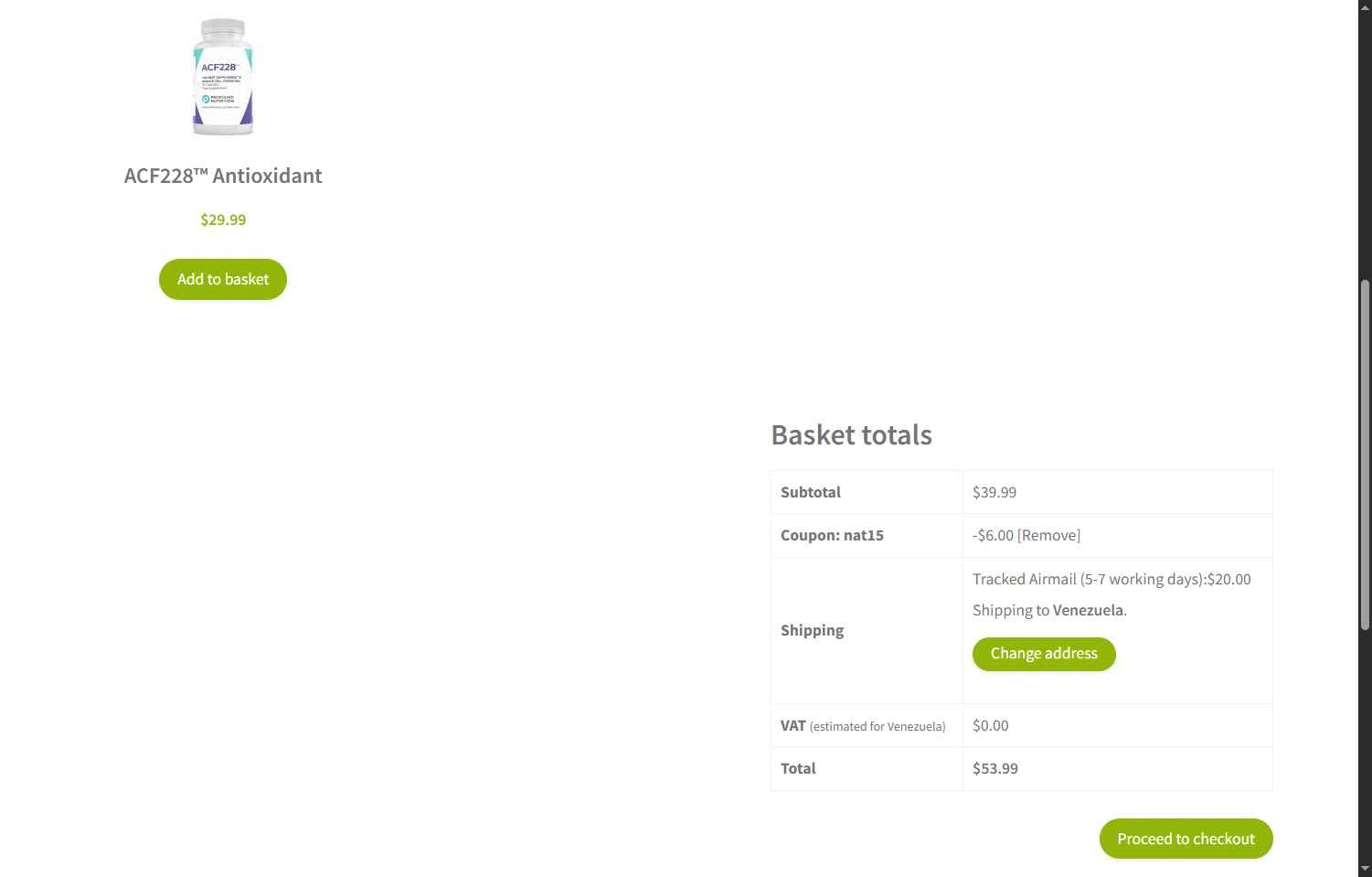 Profound Health checkout page showing Profound Health coupon code box | Screenshot taken by SimplyCodes community member on Sep 14, 2025