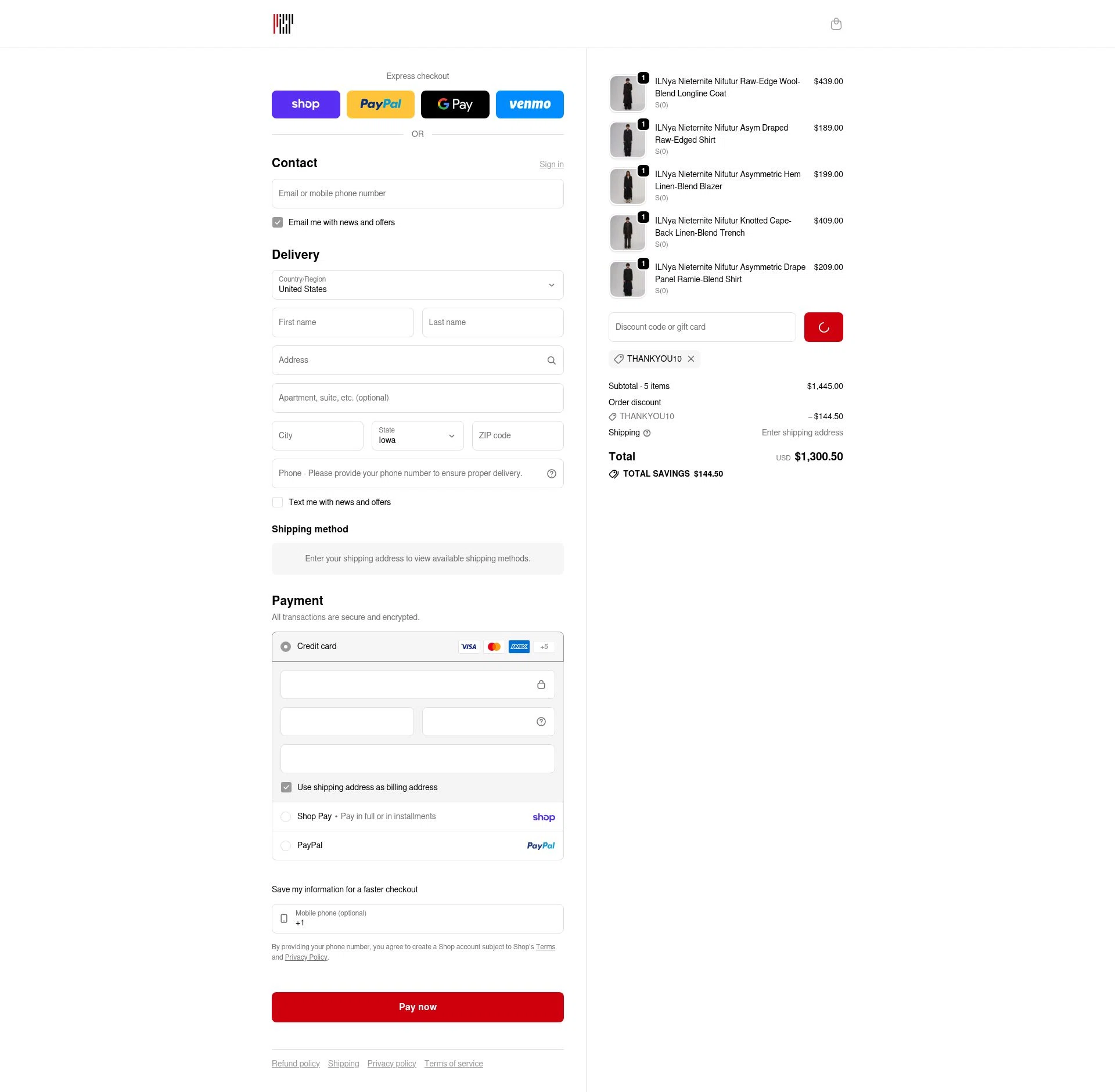 PROJECTISR checkout page showing PROJECTISR discount code box | Screenshot taken by SimplyCodes community member on Jan 31, 2026