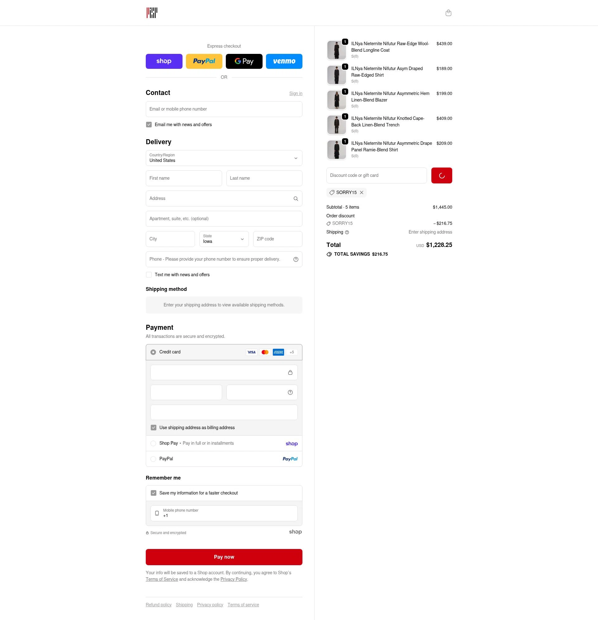 PROJECTISR checkout page showing PROJECTISR discount code box | Screenshot taken by SimplyCodes community member on Jan 27, 2026