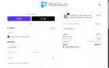 Prolux Cleaners coupon verification screenshot
